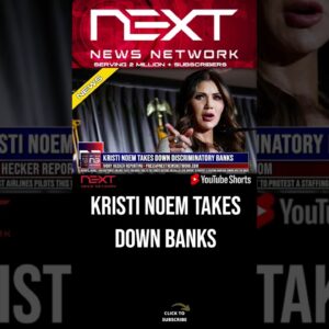 Kristi Noem Takes Down Discriminatory Banks #shorts