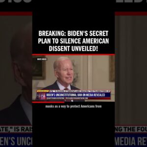 BREAKING: Biden's Secret Plan to Silence American Dissent Unveiled!