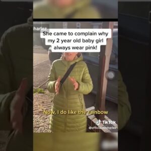 Crazy Woman Tells Girl To Not Wear Pink?