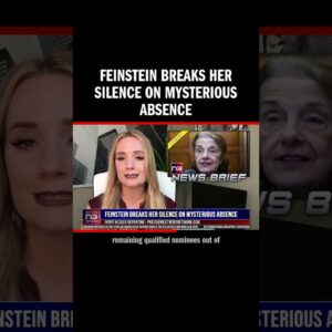 Feinstein Breaks Her Silence On Mysterious Absence