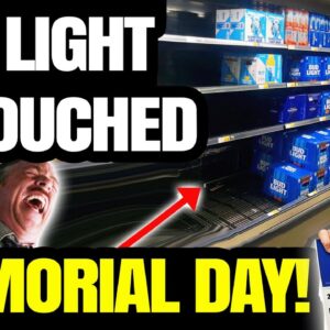Videos Of FREE Bud Light Rotting on Shelves Over Memorial Day Go VIRAL | 'We Can't Give It Away!'