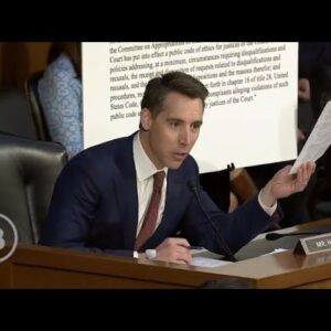 Hawley EXPLODES Over Dems Putting SCOTUS Justices Lives at RISK