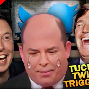 NBC Host in Tears, Stelter Triggered Over Tucker Carlson's Unstoppable New Venture