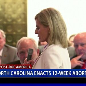 North Carolina Enacts 12-week Abortion ban