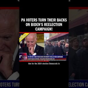 PA Voters Turn Their Backs on Biden's Reelection Campaign!