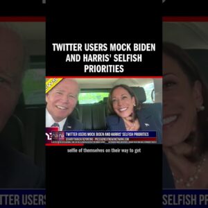 Twitter Users Mock Biden and Harris' Selfish Priorities