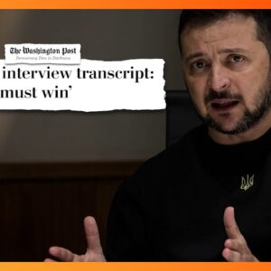 Zelensky and WaPo at War?