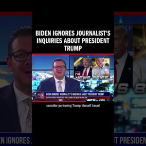 Biden Ignores Journalist's Inquiries About President Trump