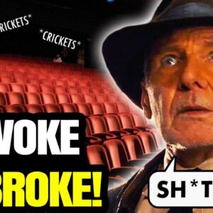 Woke Indiana Jones BOMBS! EmptyTHEATERS Across America | Disney DISASTER | Fans Abandon Franchise
