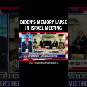 Biden's Memory Lapse in Israel Meeting