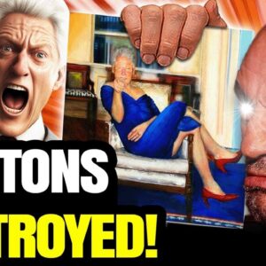 ROGAN: Epstein's Painting of Bill Clinton in a Dress BLACKMAIL Proof | 'I Got You Bi*ch!'