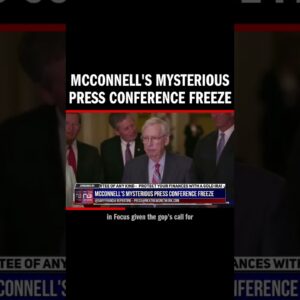 McConnell's Mysterious Press Conference Freeze