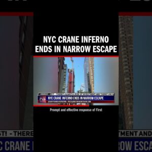 NYC Crane Inferno Ends in Narrow Escape