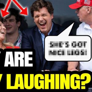 What's Really Going On In This Viral Pic? Tucker Reveals Trump's Joke
