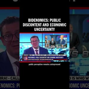 Bidenomics: Public Discontent and Economic Uncertainty