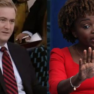 Doocy Comes Back To White House - Karine Jean-Pierre Runs For Cover