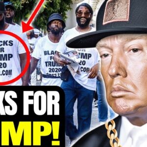 HOOD 4 TRUMP: Black Atlanta Residents CHEER Trump After Arrest | "Free My N**** Trump!"