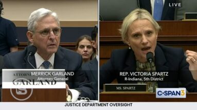 Watch Merrick Garland's Face as He's SPEECHLESS During Victoria Spartz Explosive Rant
