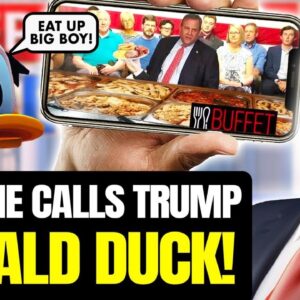 Christie Calls Trump 'Donald Duck' in Debate, Trump Goes SCORCHED-EARTH Meme WARFARE | Crispy Creme