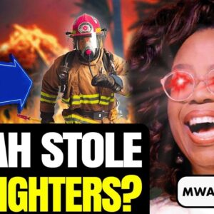 Oprah Used Firefighters to Protect HER Massive Mansion During Maui Fire!? Whistleblower SILENCED🚨👀
