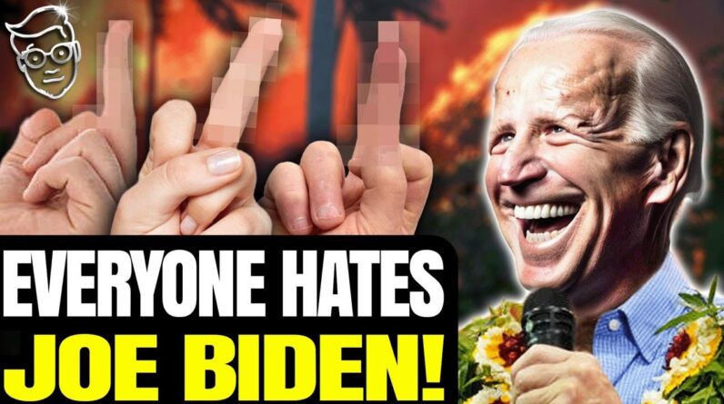 IT'S NOW OFFICIAL: Everyone Hates Joe Biden. We Can Prove It....