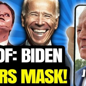 Why Does Biden Look SO DIFFERENT? TWO Bidens? A MASK!? We Finally Have The ANSWER 👀