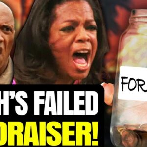 Oprah & The Rock's FRAUD Maui 'Fundraiser' BOMBS, Only $5K Raised?! Internet DESTROYS 'Greedy' Oprah