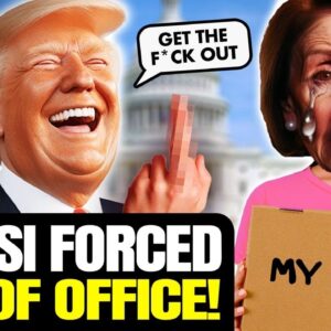 REVENGE: Pelosi Has Public MELT-DOWN As She's EVICTED From Office in US Capitol | Total Humiliation!