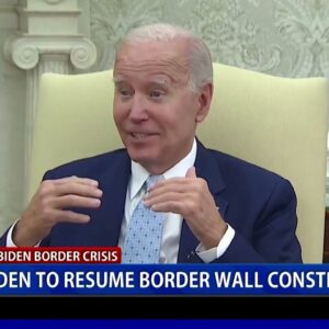 Biden To Resume Border Wall Construction