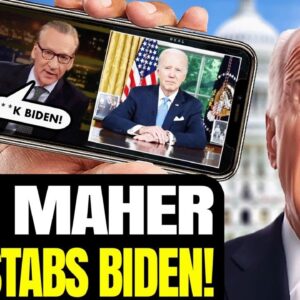 Bill Maher SNAPS, Demands Biden 'DROP OUT' Of 2024 Race: "You WILL Lose To TRUMP! You're TOO OLD!'👀