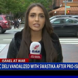 NYC Deli Vandalized With Swastika After Pro-Israel Posts