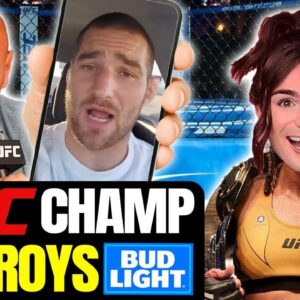 PANIC At Bud Light As Anti-Trans UFC Champ “You’re Sponsoring ME NOW!”