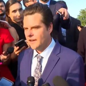 Matt Gaetz SPARS with PANICKING Reporters After McCarthy is Removed as Speaker