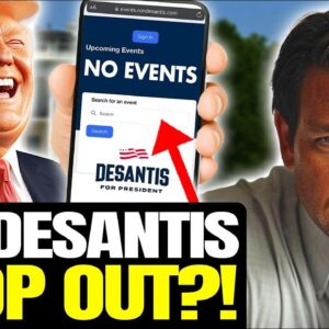 Ron DeSantis Just Secretly DROPPED OUT of 2024 Presidential Race Overnight!? We Have The PROOF 🚨
