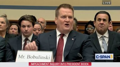 BREAKING NEWS: Tony Bobulinski RIPS Corrupt Biden's at House Hearing