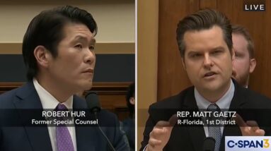 Matt Gaetz CONFRONTS Special Counsel with Biden's BLATANT LIES