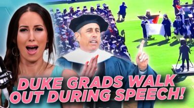 Duke Snowflakes TRIGGERED at Graduation by... Jerry Seinfeld! 🤦