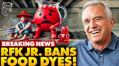 🚨RFK Jr Announces BAN on Food Dyes in U.S. by FDA | 'Make America Healthy Again!'