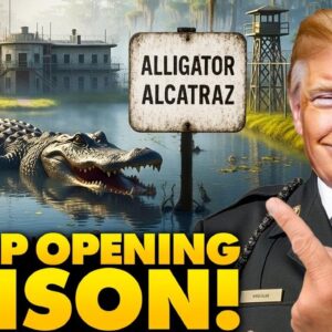 Trump Will Personally Open 'Alligator Alcatraz' for Aliens in Florida: 'You Will Not Escape Alive'🐊