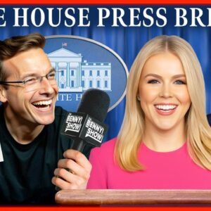 I'm Asking Trump's White House Questions LIVE Now From The New Media Seat At The Press Briefing