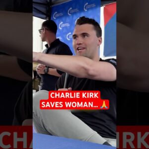 Charlie Kirk SAVES Woman From Depression 🙏