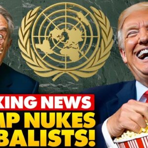 Trump TORCHES Globalists at United Nations to Their Face, Audience ROARS As World Leaders in SHOCK🤣