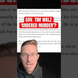 Tim Walz Ordered MURDER Over Somali Fraud?