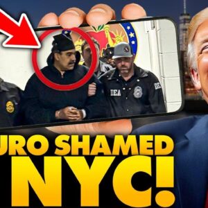 Trump HUMILIATES Maduro with Perp-Walk Parade Through New York City | Commie Mandami Has MELTDOWN 🤣
