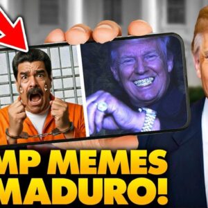 Trump Posts SAVAGE Maduro Meme After Arrest, Official White House Account TROLLS Commies Libs SCREAM