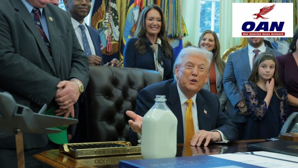 President Trump Signs Milk for Healthy Kids Act to Expand Whole Milk Choice in Schools