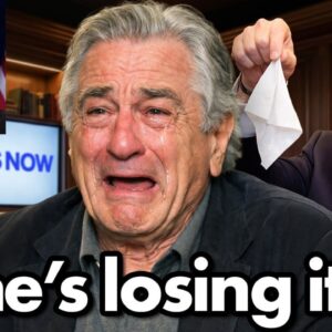 final humiliation robert de niro burst into tears on live tv because