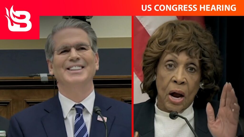 Scott Bessent Calls Out Maxine Waters at Congressional Hearing