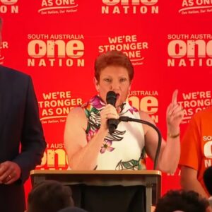 ‘We’re coming’: Pauline Hanson hints at Victorian seats in speech after SA election